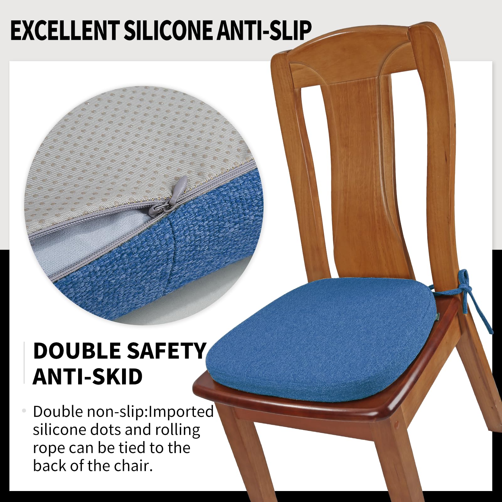 SINOSSO lavable a máquina y resistente a bolitas para uso prolongado.
