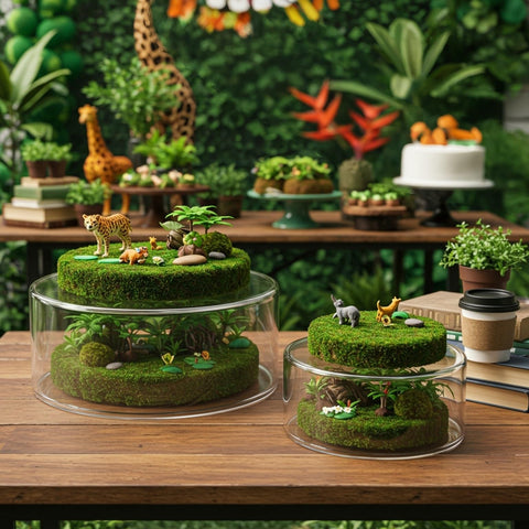 Uso versátil Sintuff para bodas y fiestas con decoraciones apilables