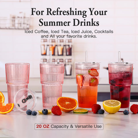 Paja de vidrio reutilizable SIPBYSOP para bebidas sostenibles