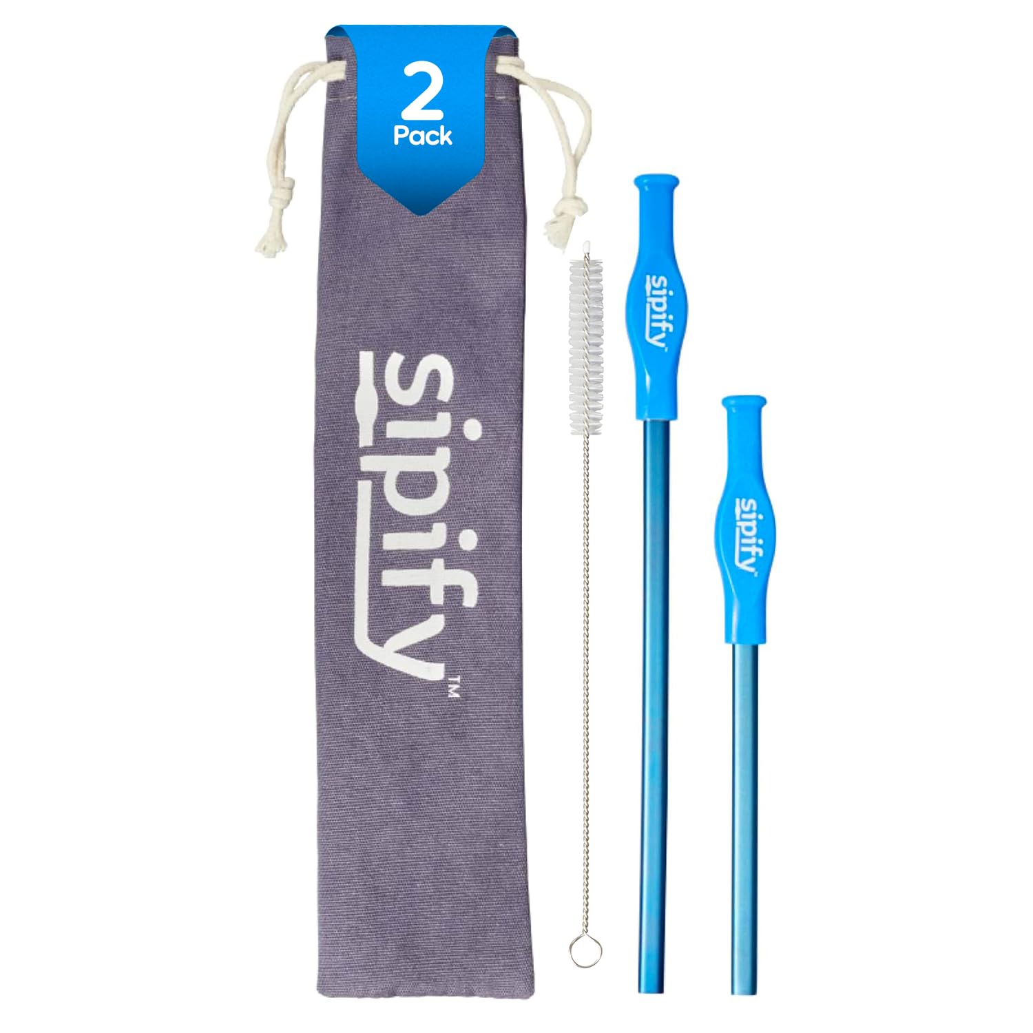 Sipify pajilla de acero con enfriamiento suave para bebidas calientes.