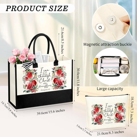 SiplyHaven bolsa cosmética practica doble hilo: mayor durabilidad y organización.