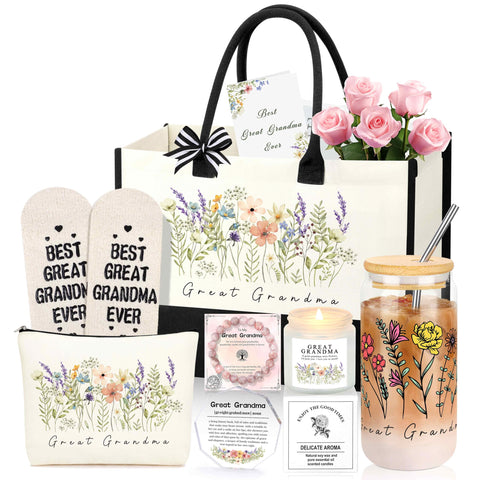 Cesta regalo gran abuela de SiplyHaven lista para regalar