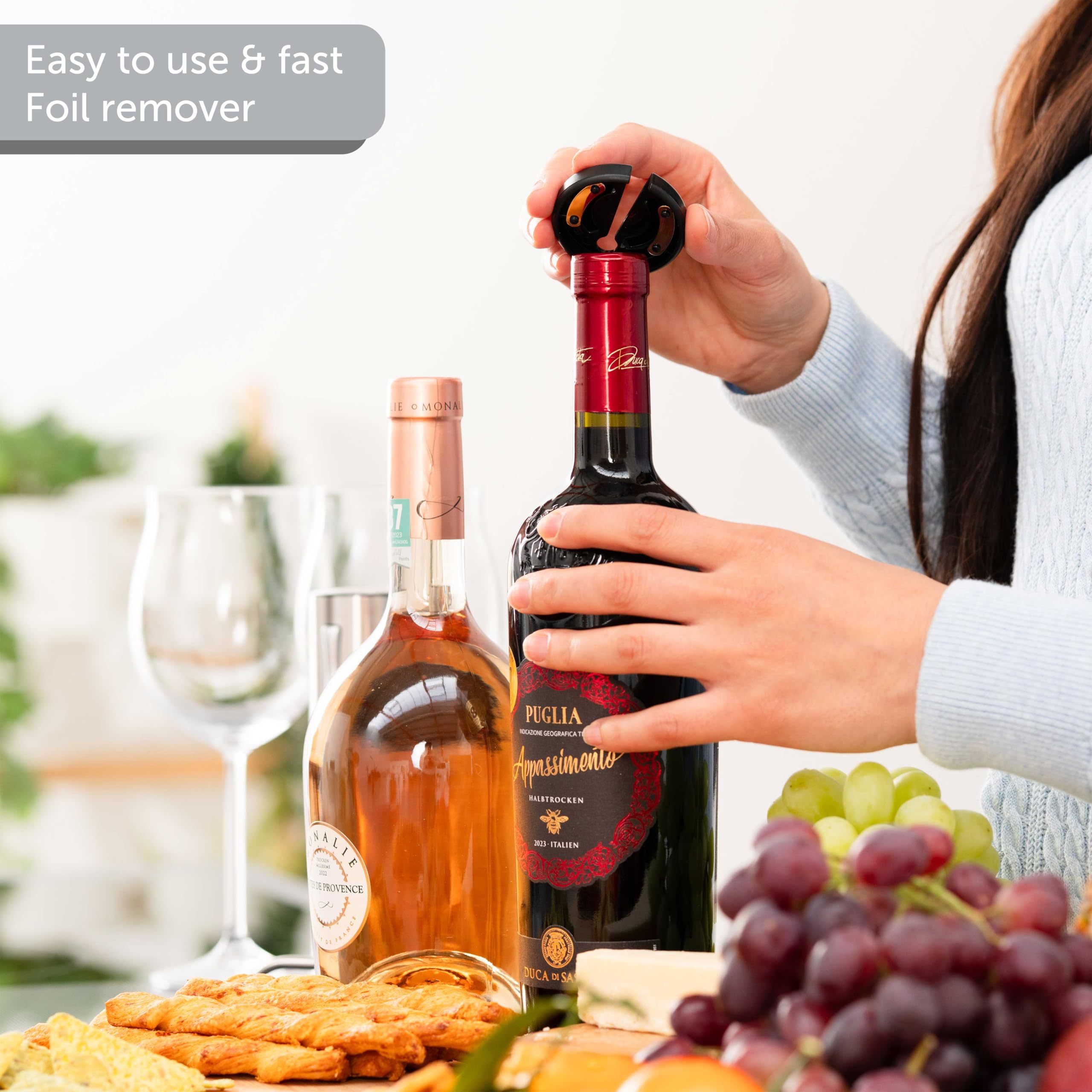 SipMaster uso en reuniones, perfecta para fiestas y eventos sociales.