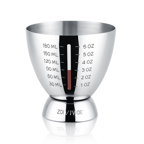 Sipoyen jigger con medidas de 1 oz a 6 oz para cocteles precisos