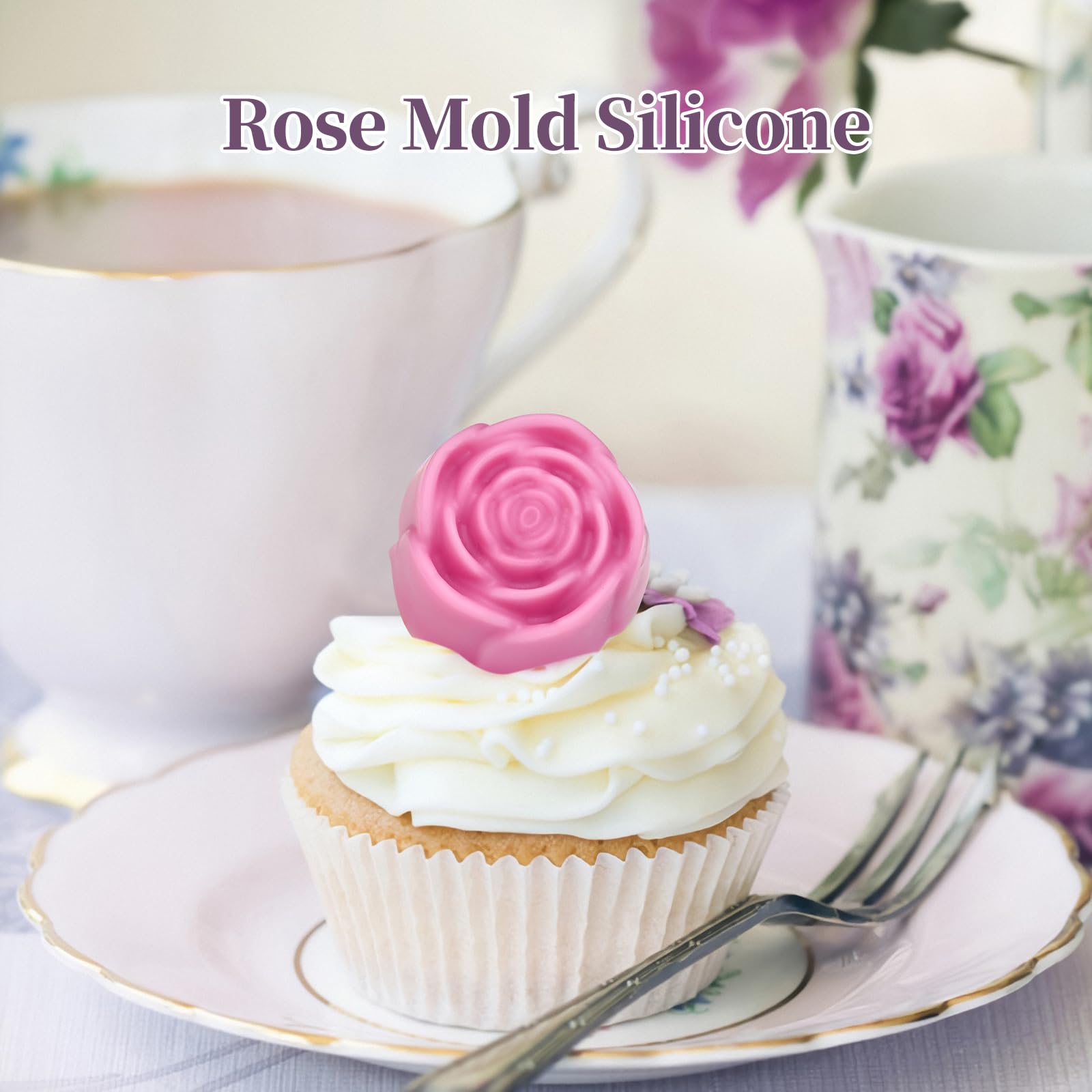 Uso versátil para velas y jabones con SIQINZONGWA rosa