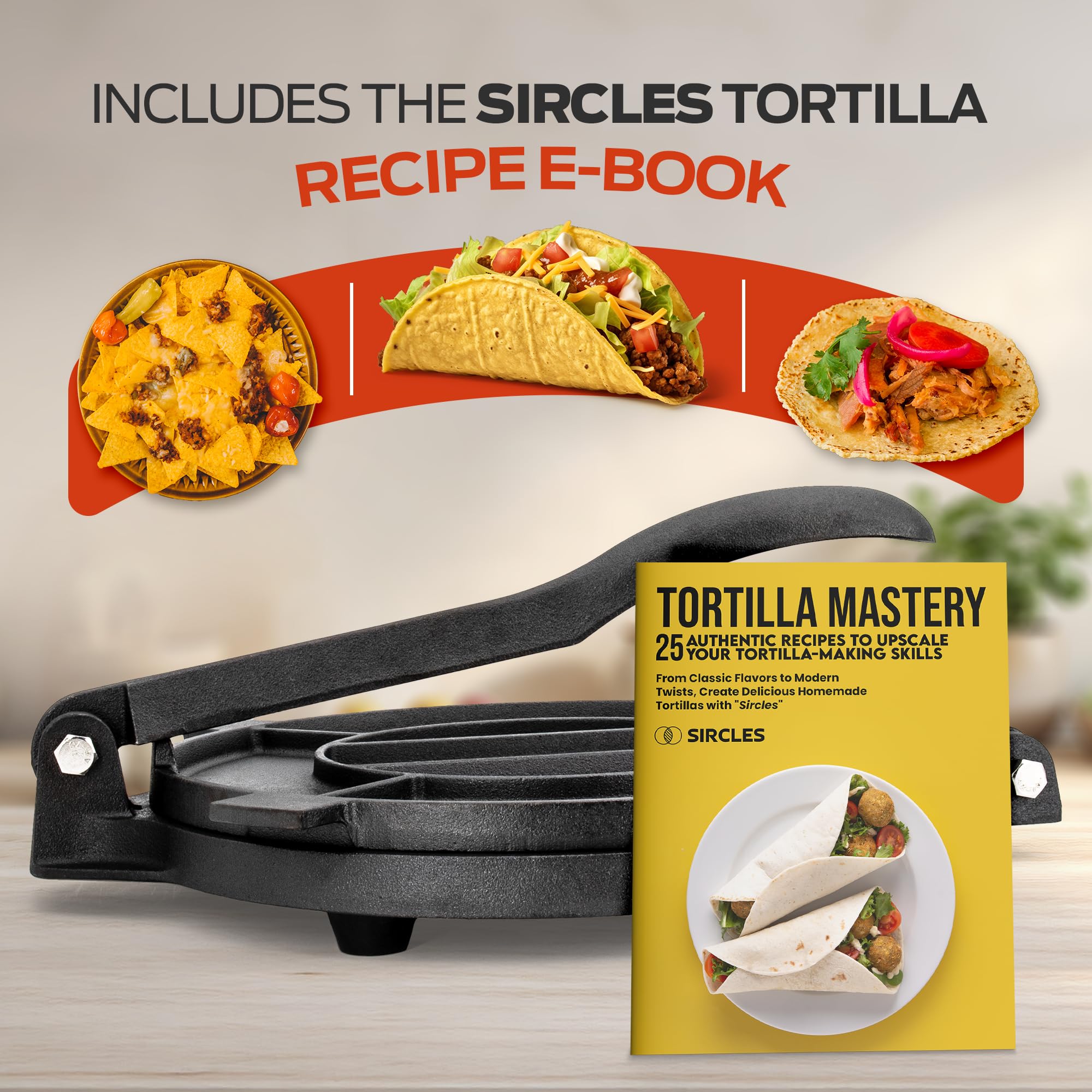 Libro electrónico de recetas de SIRCLES para empezar a cocinar.