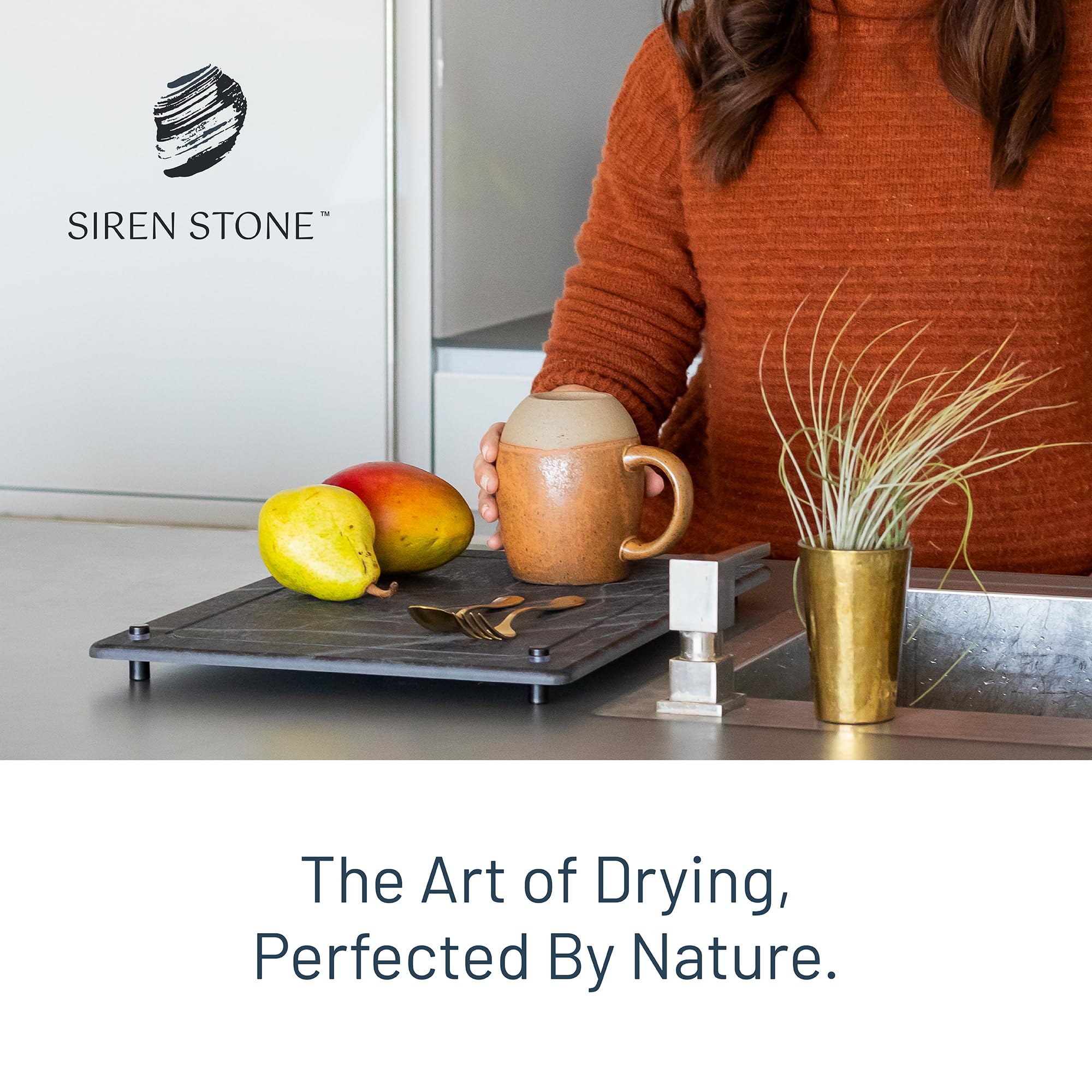 Siren Stone: Diseño hecho en USA con enfoque sostenible.