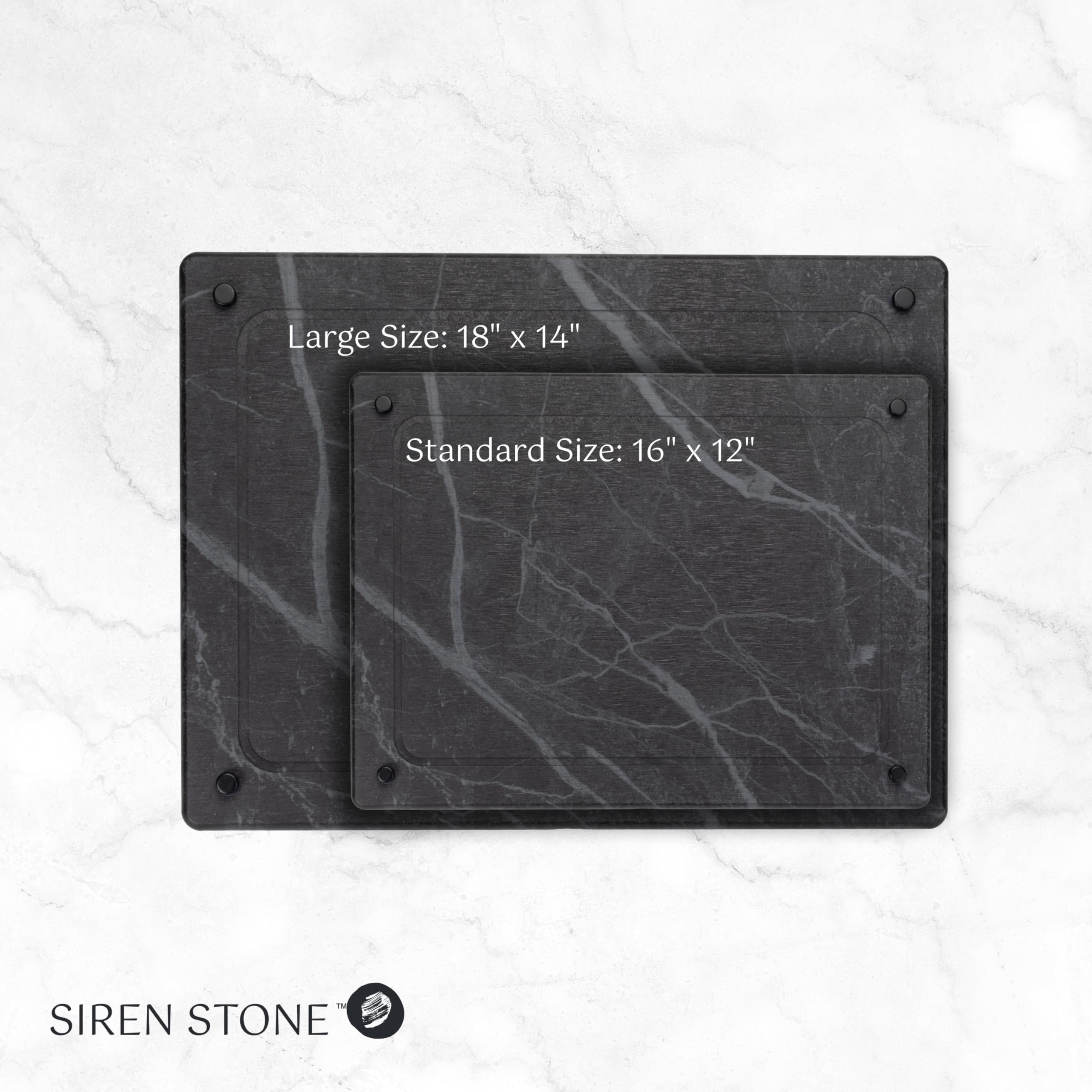 Siren Stone libre de BPA y no tóxico para uso en cocina.