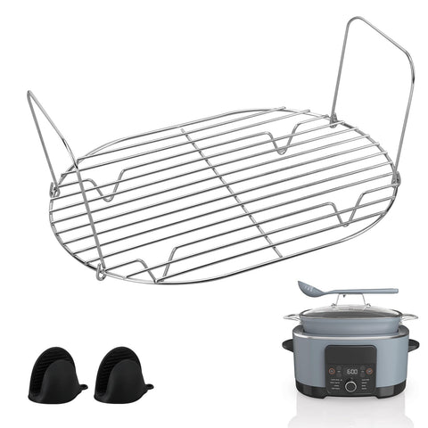 SISLAF rack vapor y asado para Ninja Foodi Pro facilita cocinar al vapor y asar