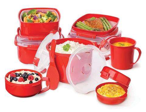 Apto para congelador y refrigerador, ideal para preparar porciones con antelación.