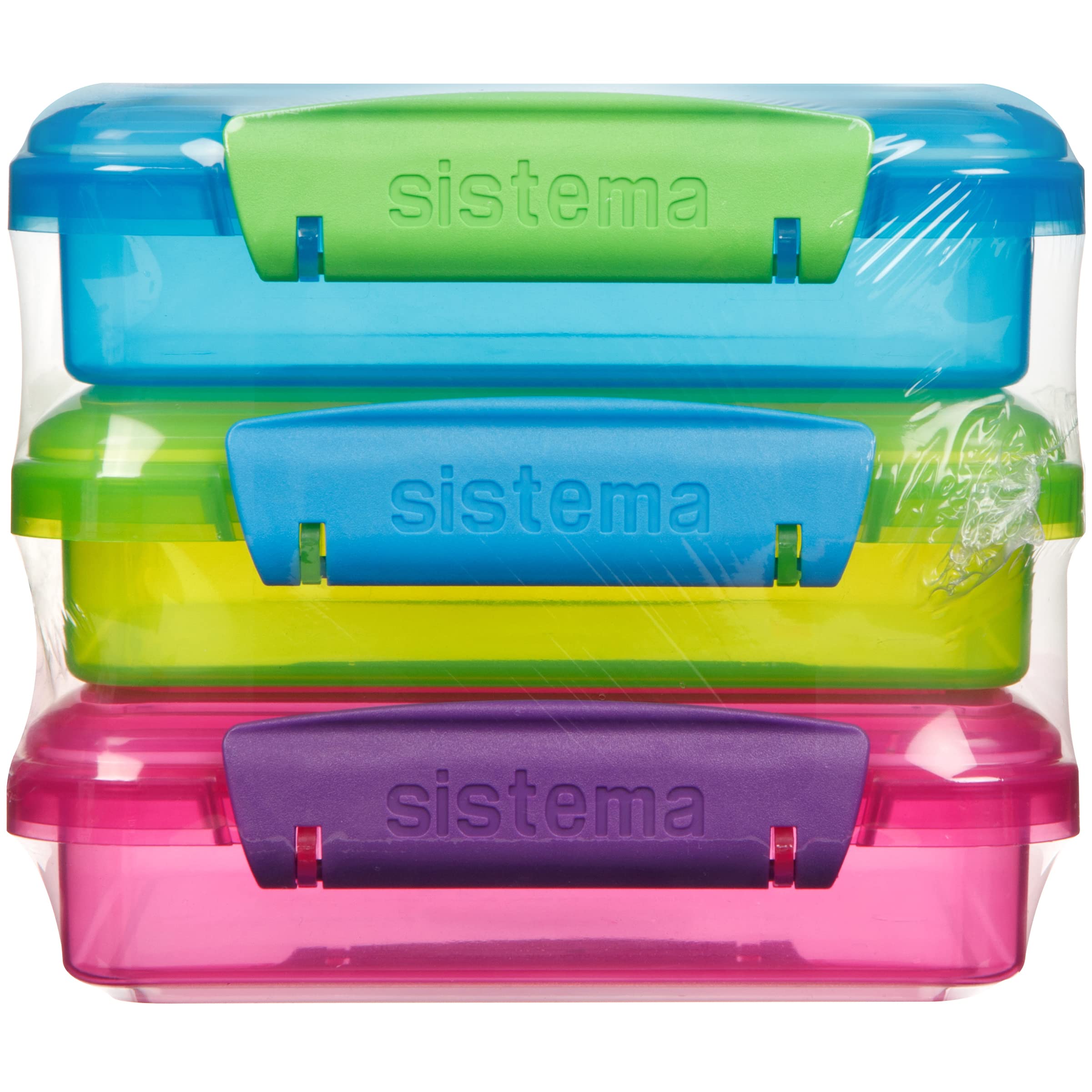 Sistema diseño modular y forma cuadrada para apilar en el refrigerador.