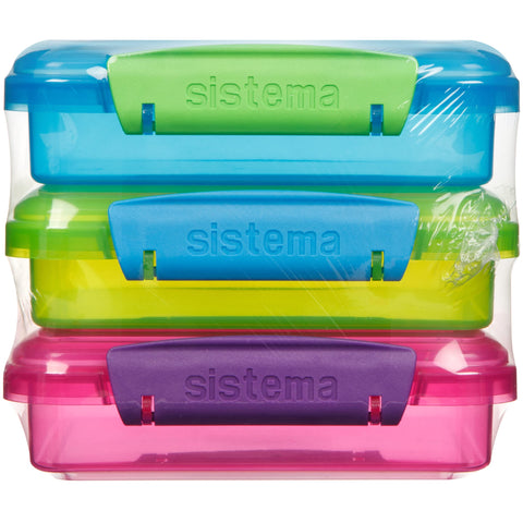 Sistema diseño modular y forma cuadrada para apilar en el refrigerador.