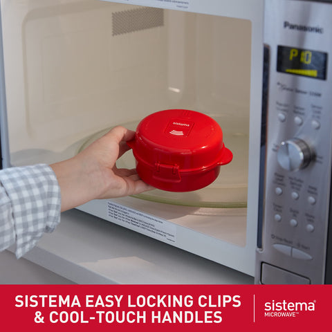 Sistema Huevos Fáciles dimensiones compactas 125x67x137 mm