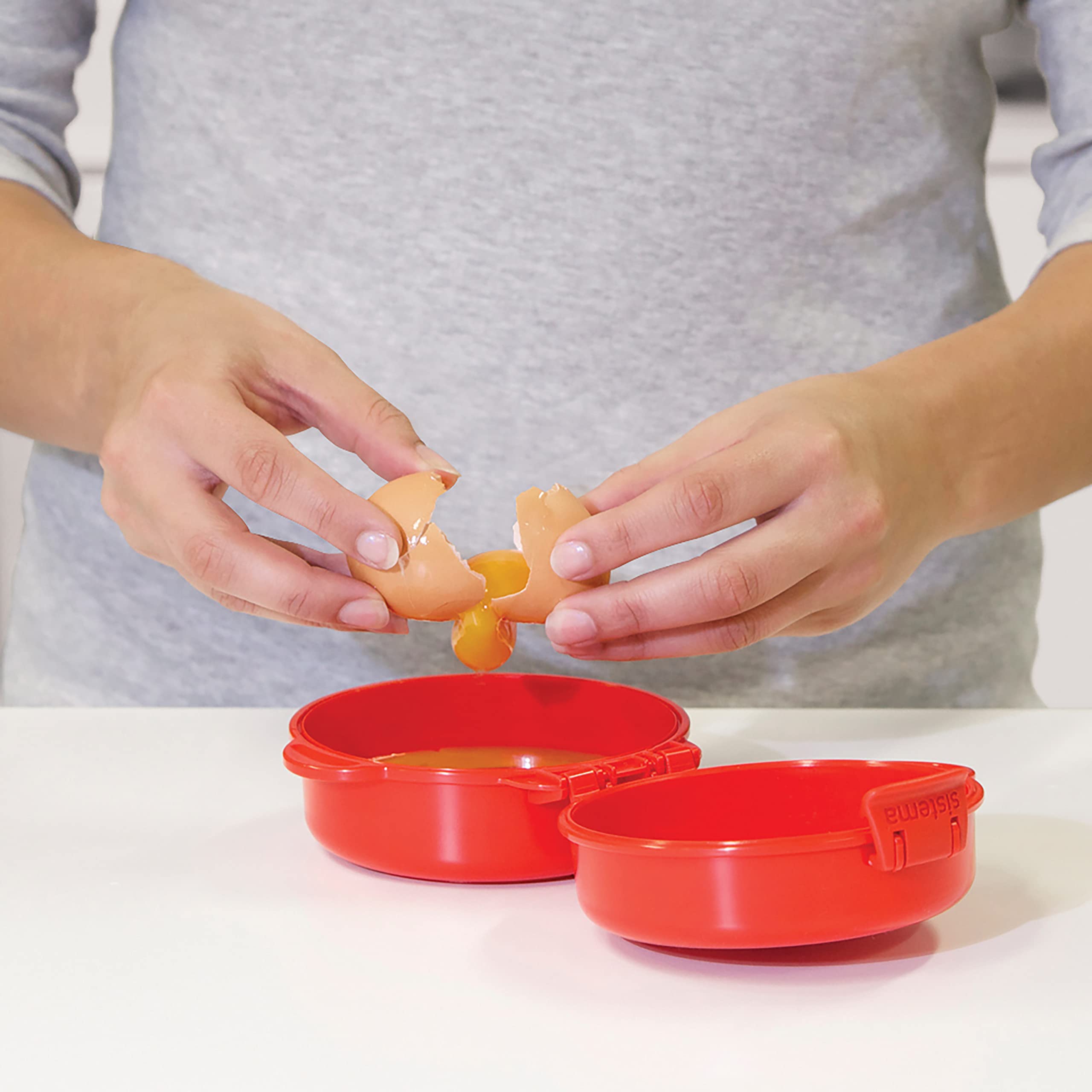 Sistema Huevos Fáciles ideal para huevos escalfados en microondas
