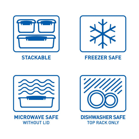 Uso en nevera o transporte con Sistema KLIP IT Accents, seguro y libre de BPA.