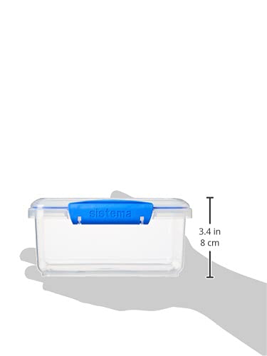 Sistema KLIP IT rectangular plástico virgen, libre de BPA.