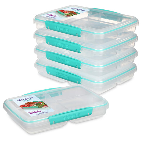 Sistema Multi Split con tapa verde, ideal para porciones diarias.