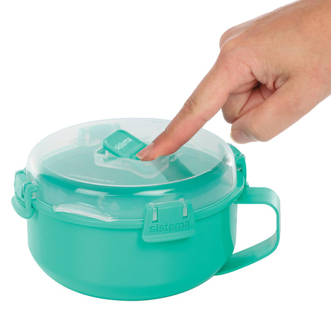 Tapa con vapor Sistema para evitar salpicaduras durante el calentado.