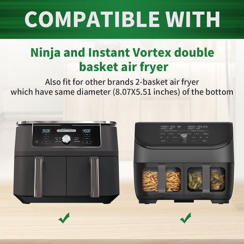 Compatibilidad SIUDANGKA con Ninja Dual Zona para doble cocción estable