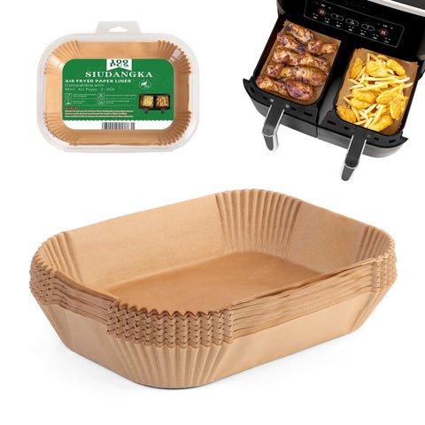 Forro desechable SIUDANGKA para freidora Ninja Dual facilita la limpieza tras cocinar