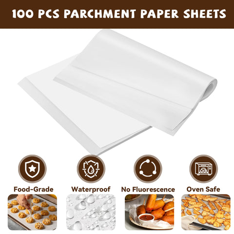 SIUDANGKA papel para cocinar en freidora de aire y microondas, uso versátil