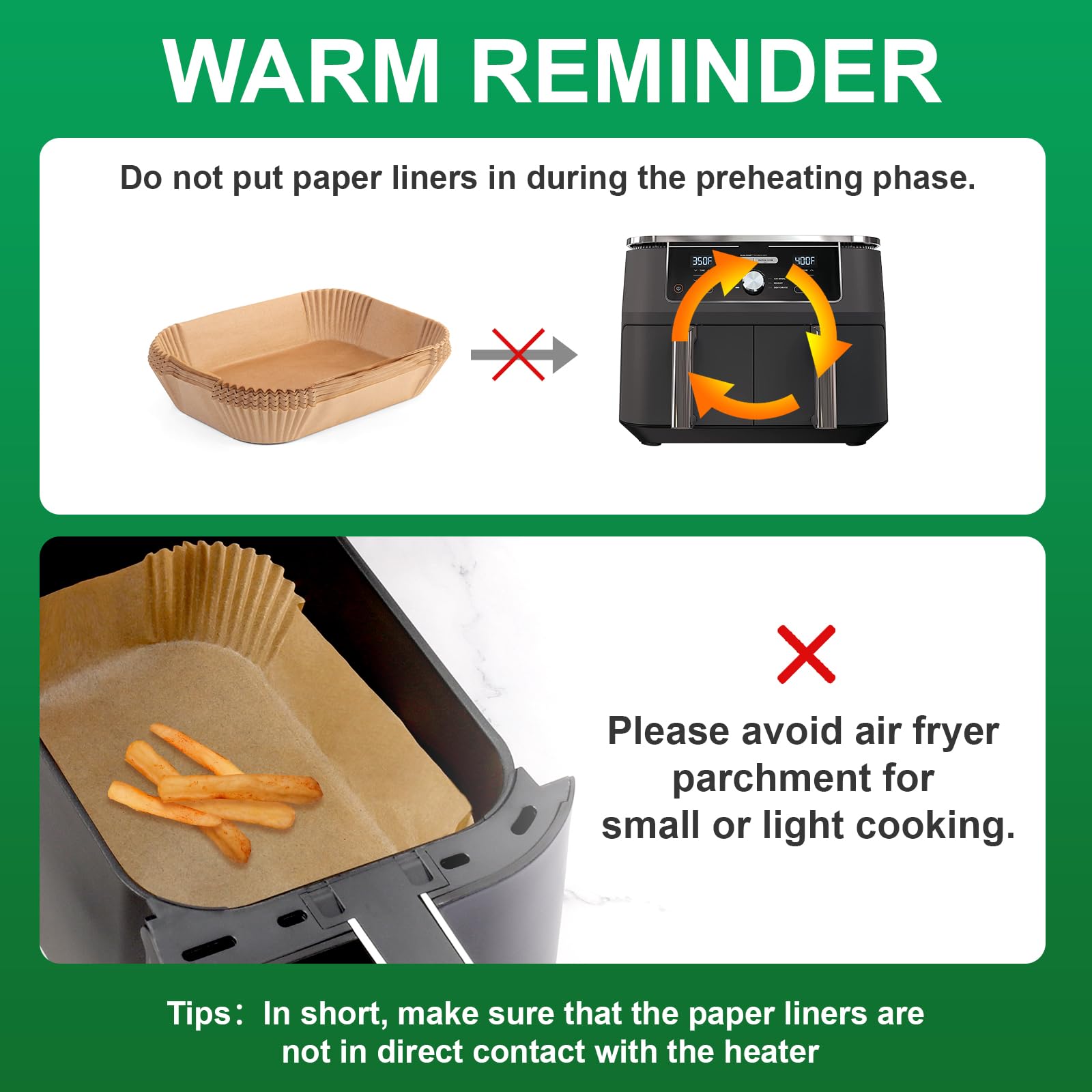 Resistencia al calor de hasta 230 °C para varias recetas