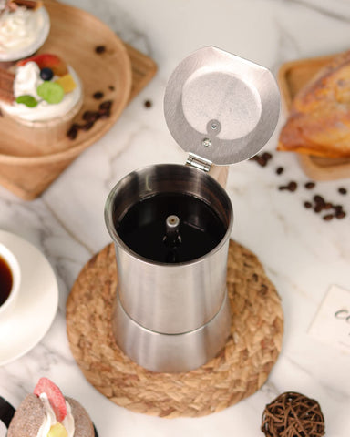 Uso en inducción, gas y camping con la cafetera Sivaphe moka