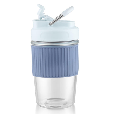 Taza Sivaphe de vidrio borosilicato 16 oz, ideal para café o té caliente.