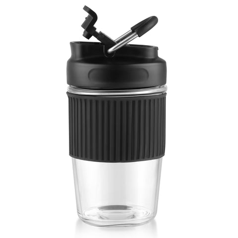 Vaso Sivaphe de vidrio borosilicato 16oz para bebidas frías o calientes, ideal en casa u oficina.