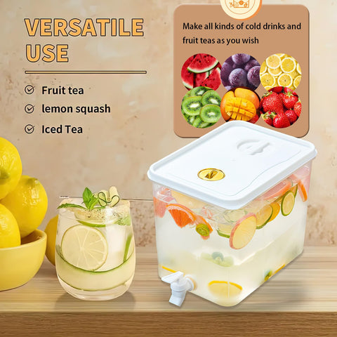 Dispensador Sivlnian con filtro, apto para agua y bebidas.