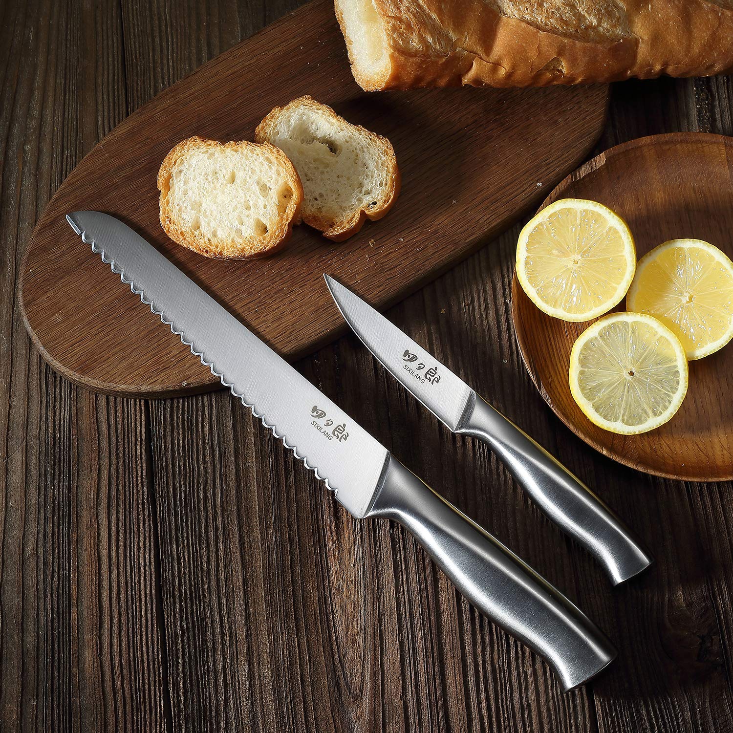 SIXILANG afilador-cocina, afila hojas para cortes nítidos.