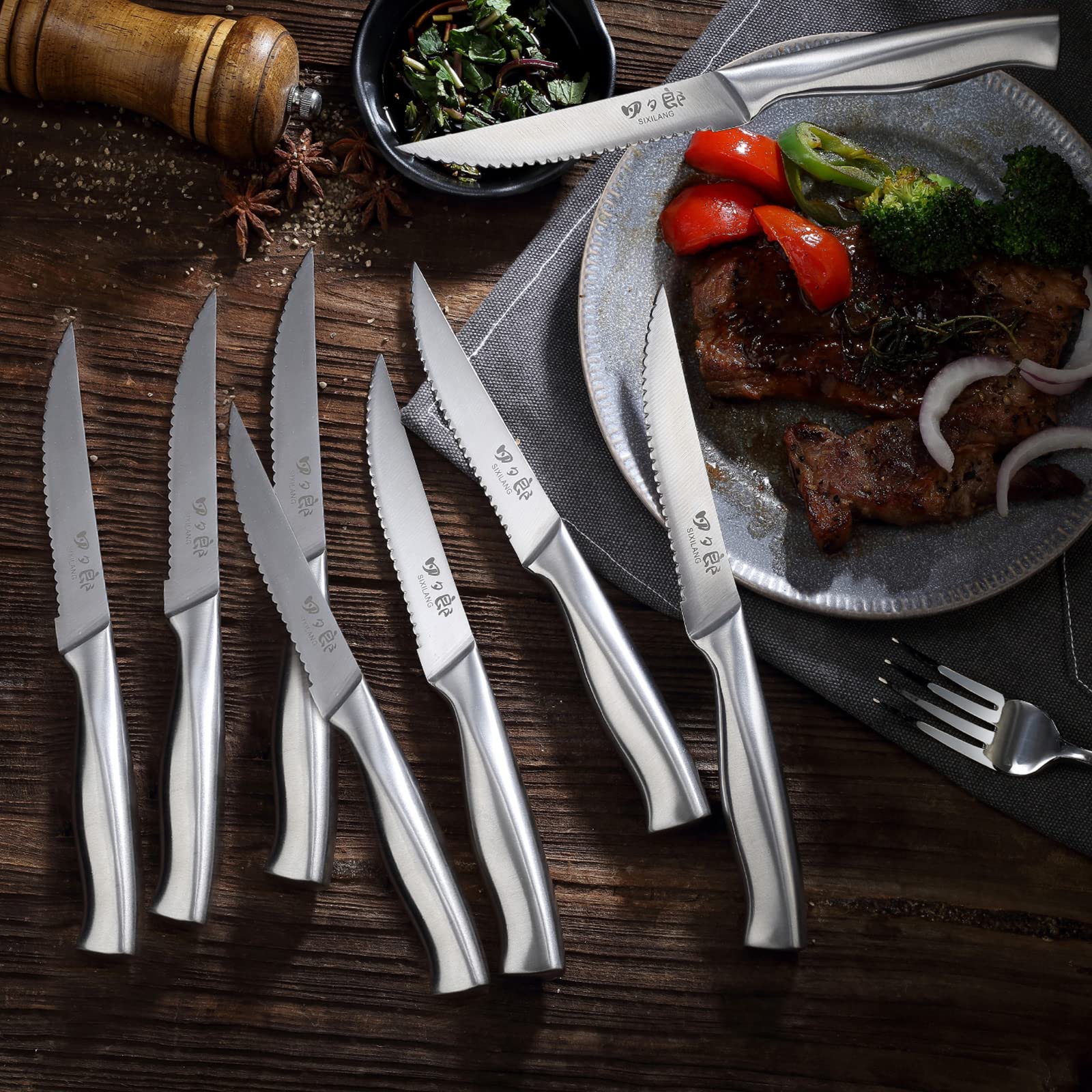 Diseño elegante SIXILANG que combina estilo y función en la mesa.