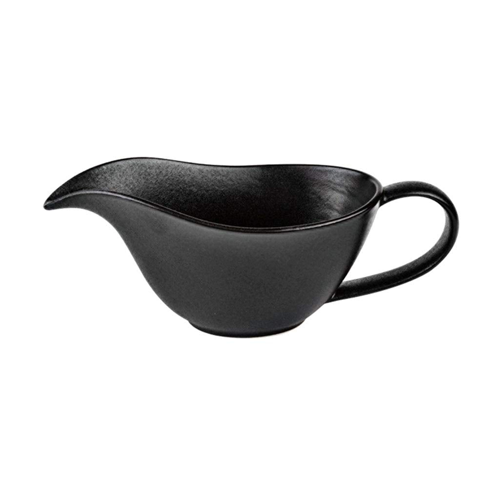 Sizikato jarra de salsa de porcelana 7 onzas para vertido suave