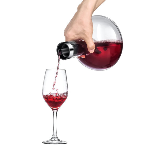 Caja regalo elegante de SJZQ decantador para sorprender a amantes del vino.