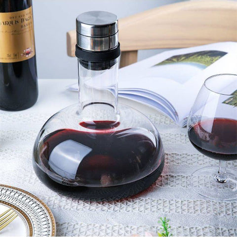 Experiencia de cata con vino gracias al decantador SJZQ.