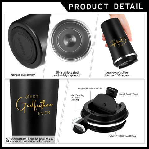 Skybooly padrino cuaderno con bolsillo para bolígrafo incluido