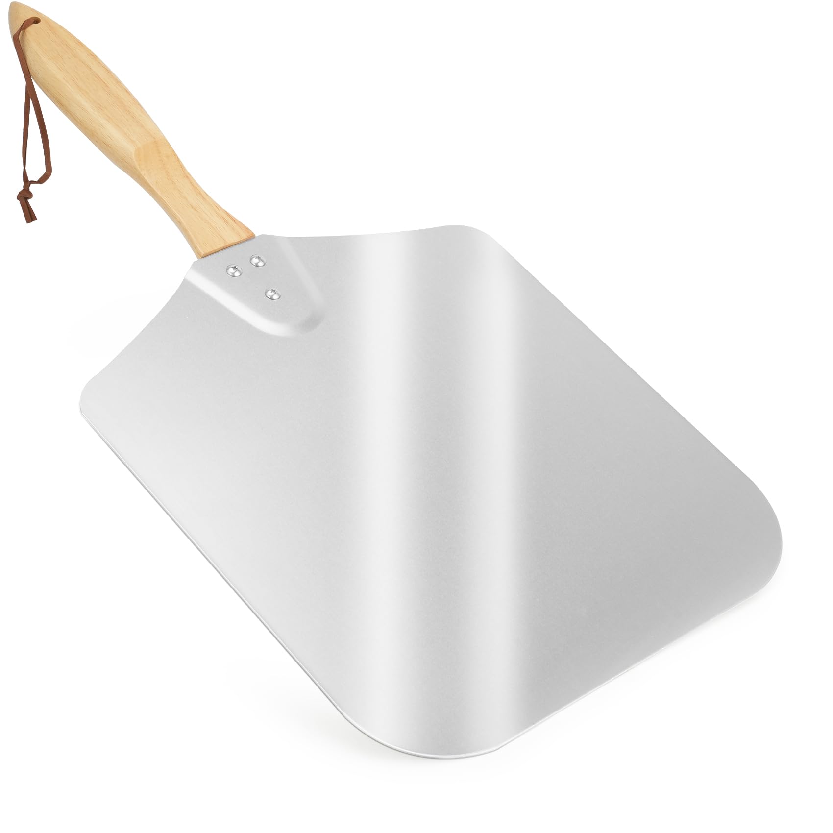 Skyflame espatula-pizza-aluminio-14x16: pala duradera para pizzas caseras crujientes.