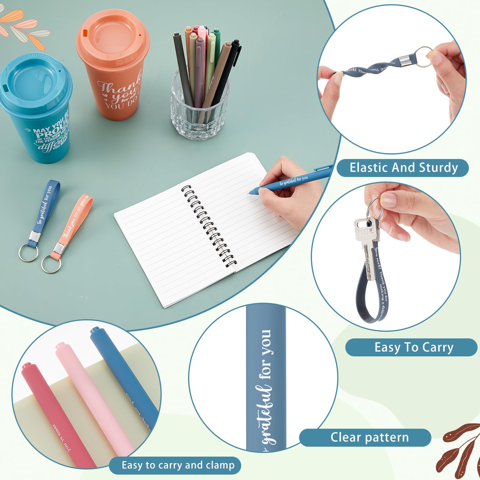 Skylety conjunto de agradecimiento ideal para equipos y colegas.