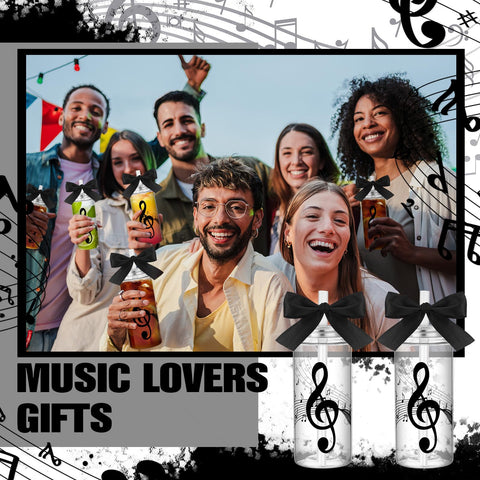 Empaque completo Skylety con vasos musicales para fiestas.