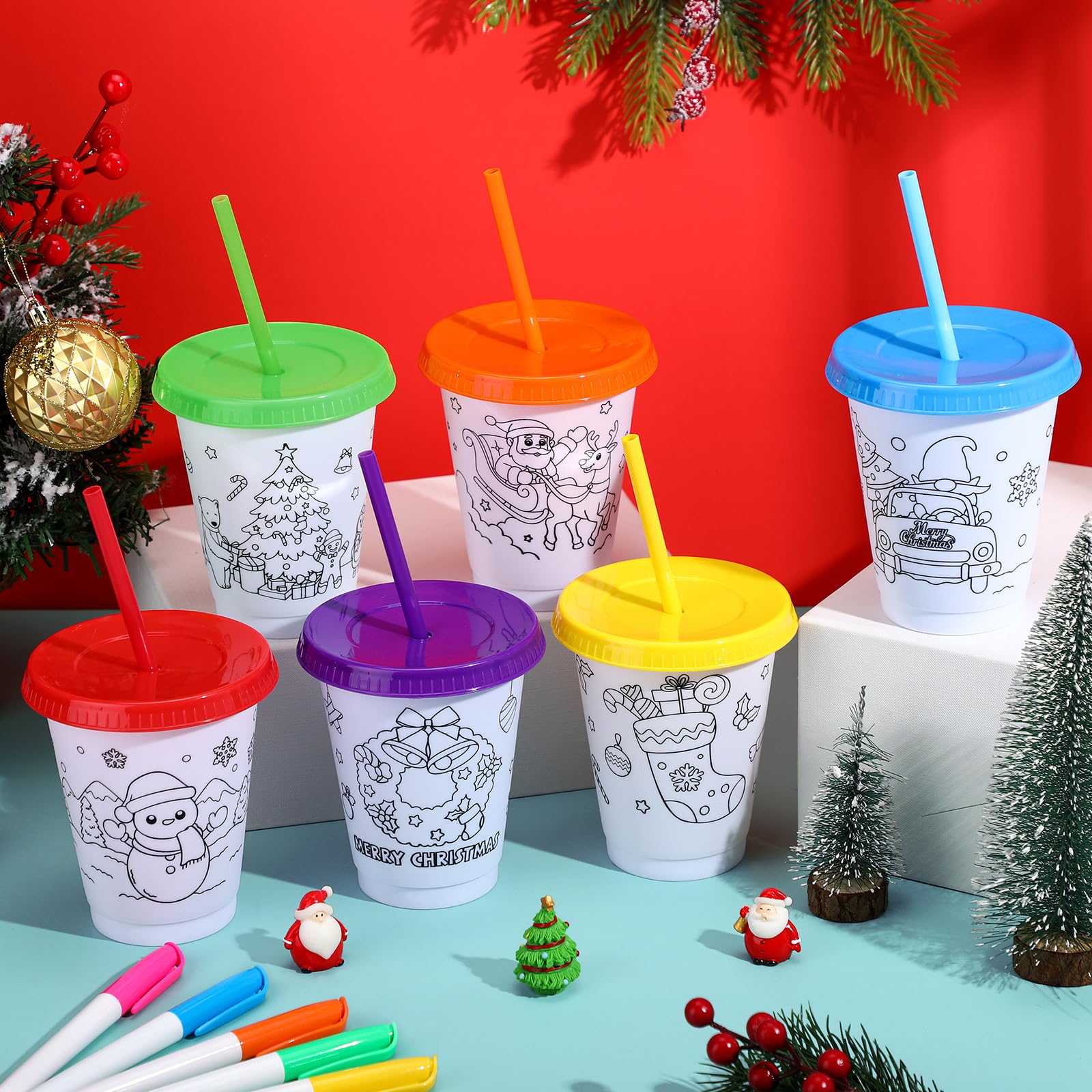 Rotuladores de colores Skylety para decorar y crear diseños únicos.