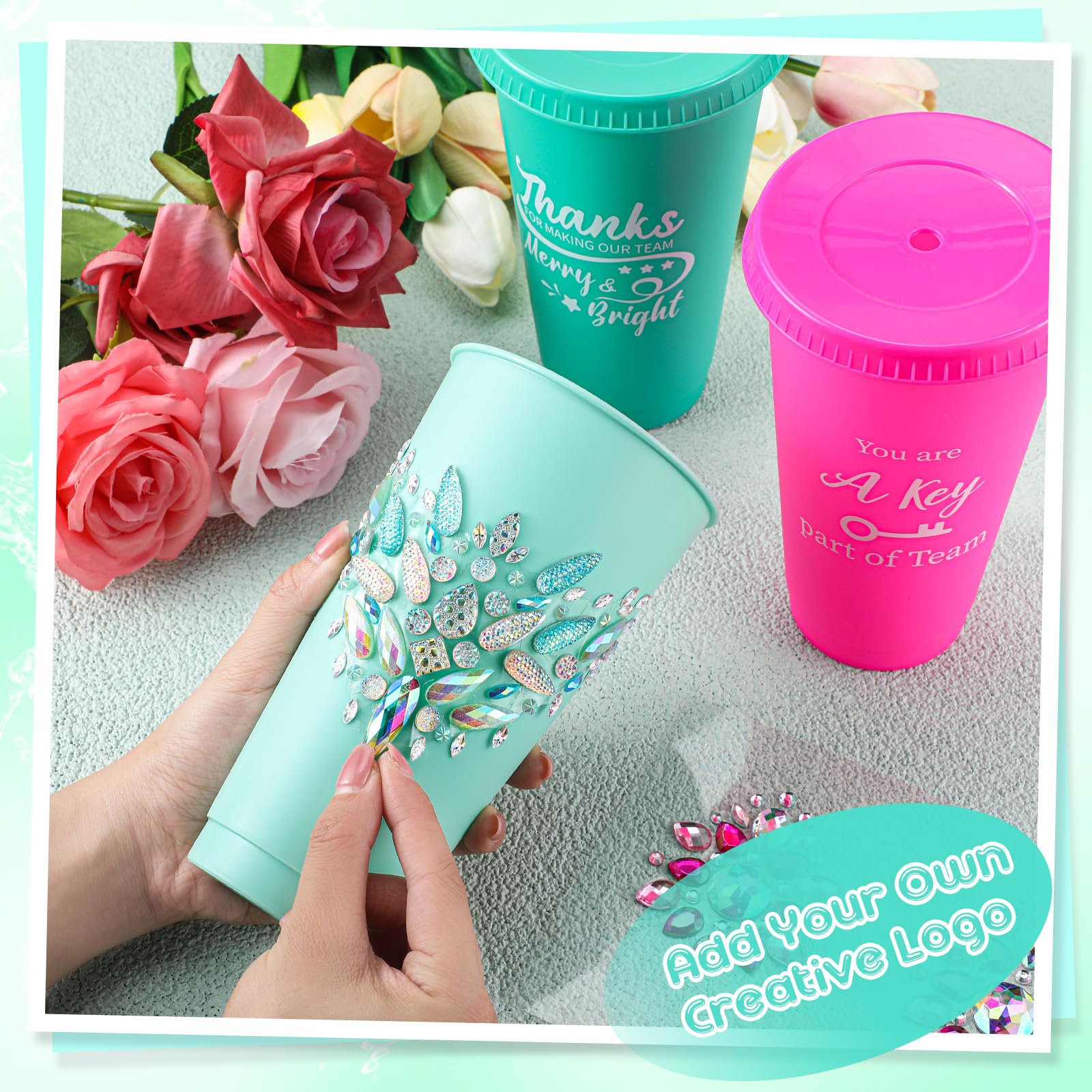 Skylety taza 24oz para maestros y personal, regalo útil.
