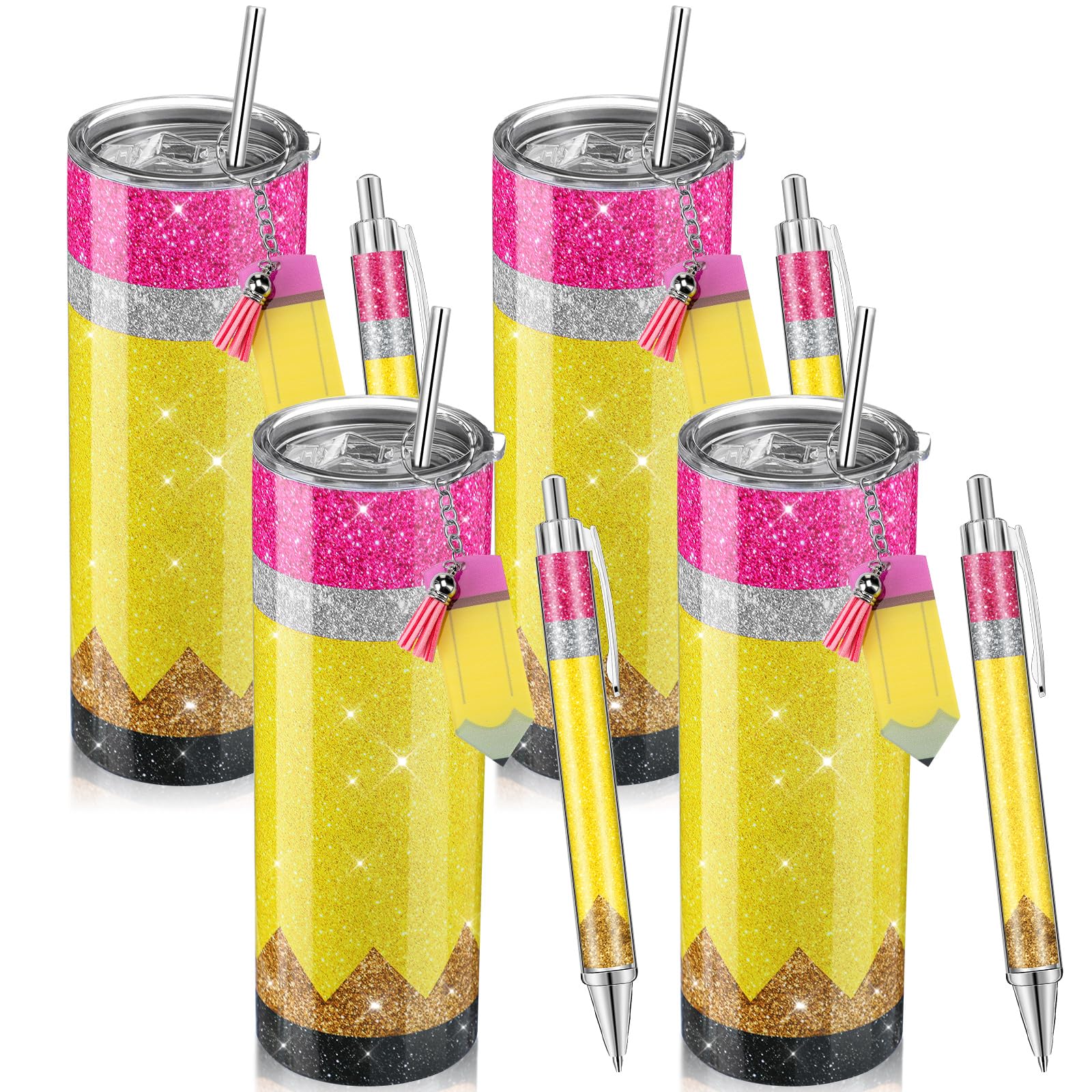 Skylety taza profesor 20oz glitter, regalo elegante.