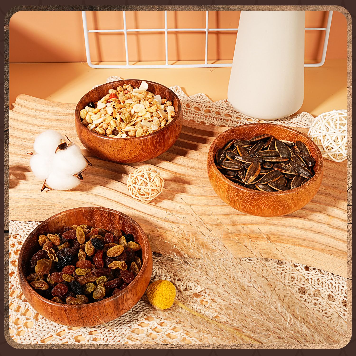 Tazones Skylety para salsas y snacks, prácticos en mesa y eventos.