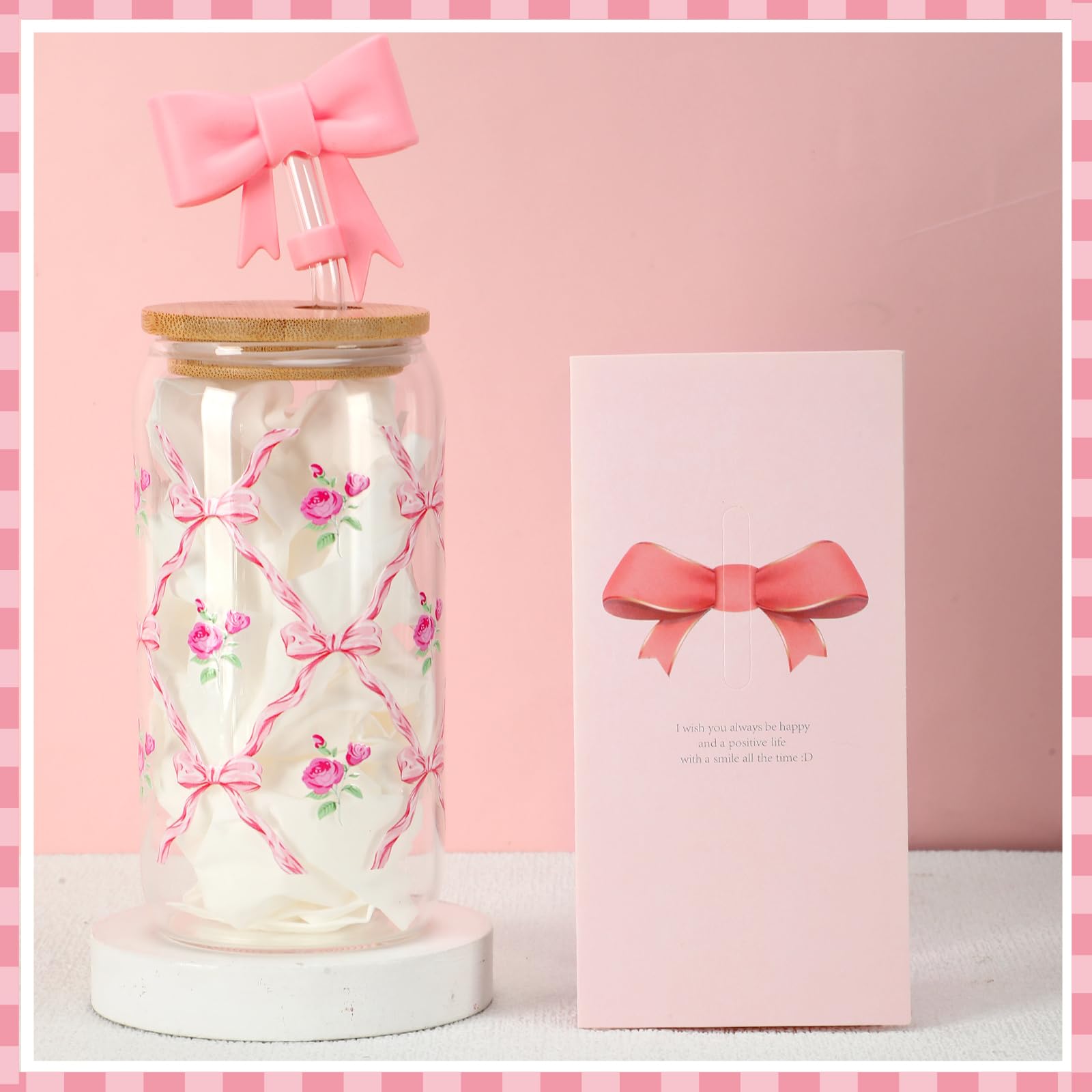Skylety vela de soja rosa, crea un ambiente relajante.