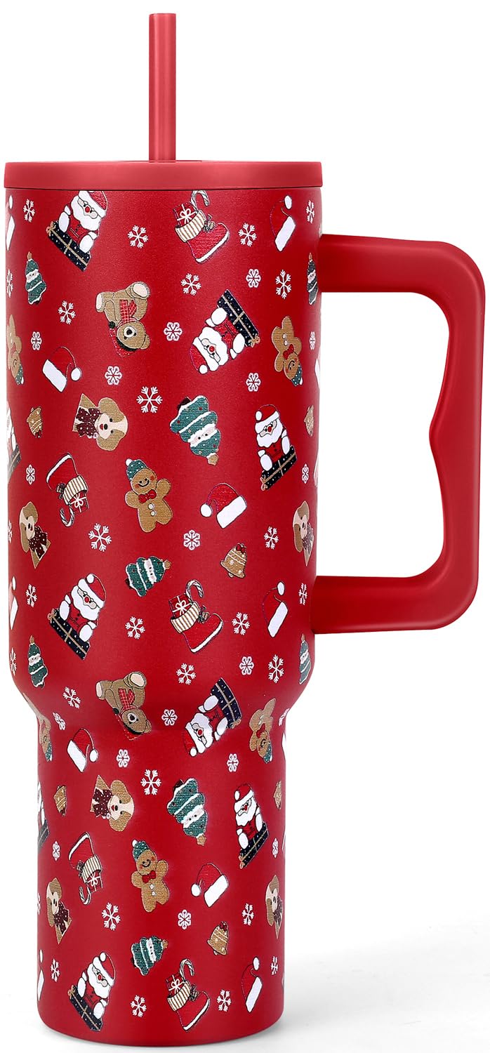 Skywerc vaso termico Navidad Santa oso: diseño festivo para regalo