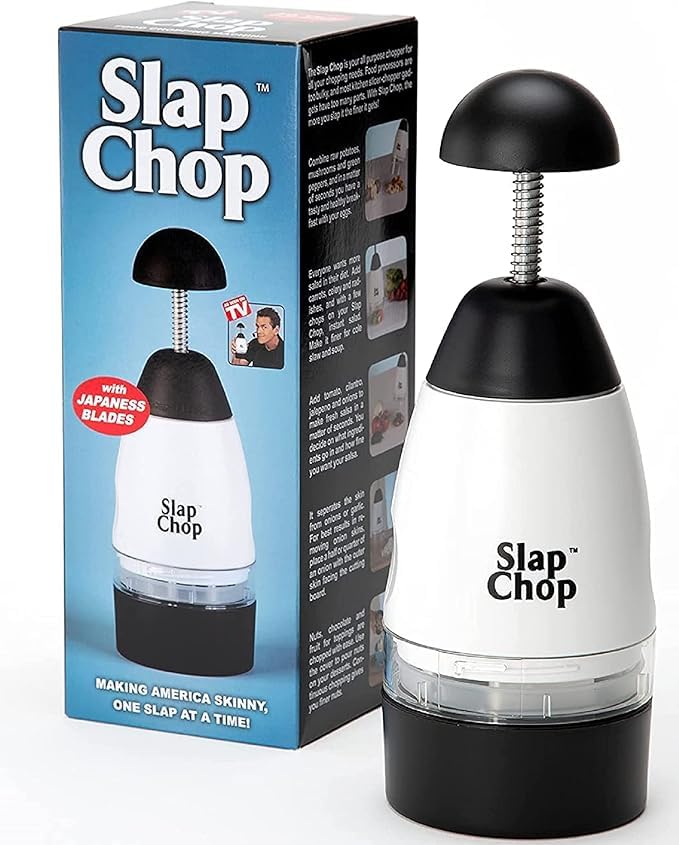 Slap Chop Original con cuchillas japonesas de acero para cortes rápidos
