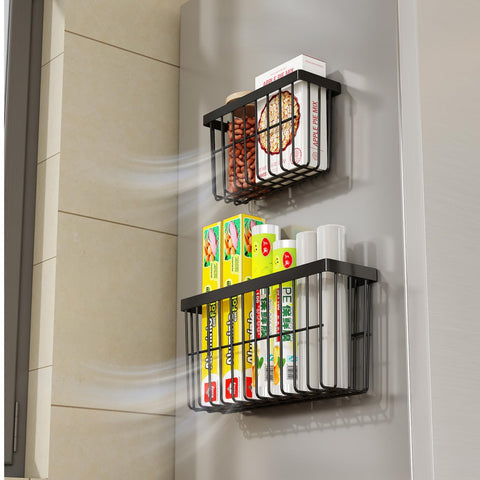 SleekStore bandeja para especias, negro; solución de almacenamiento eficiente