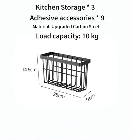 SleekStore organizador para nevera, negro; aprovecha mejor el espacio