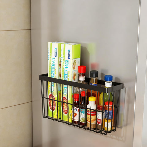 SleekStore solución multiusos en cocina, negro; uso flexible y práctico