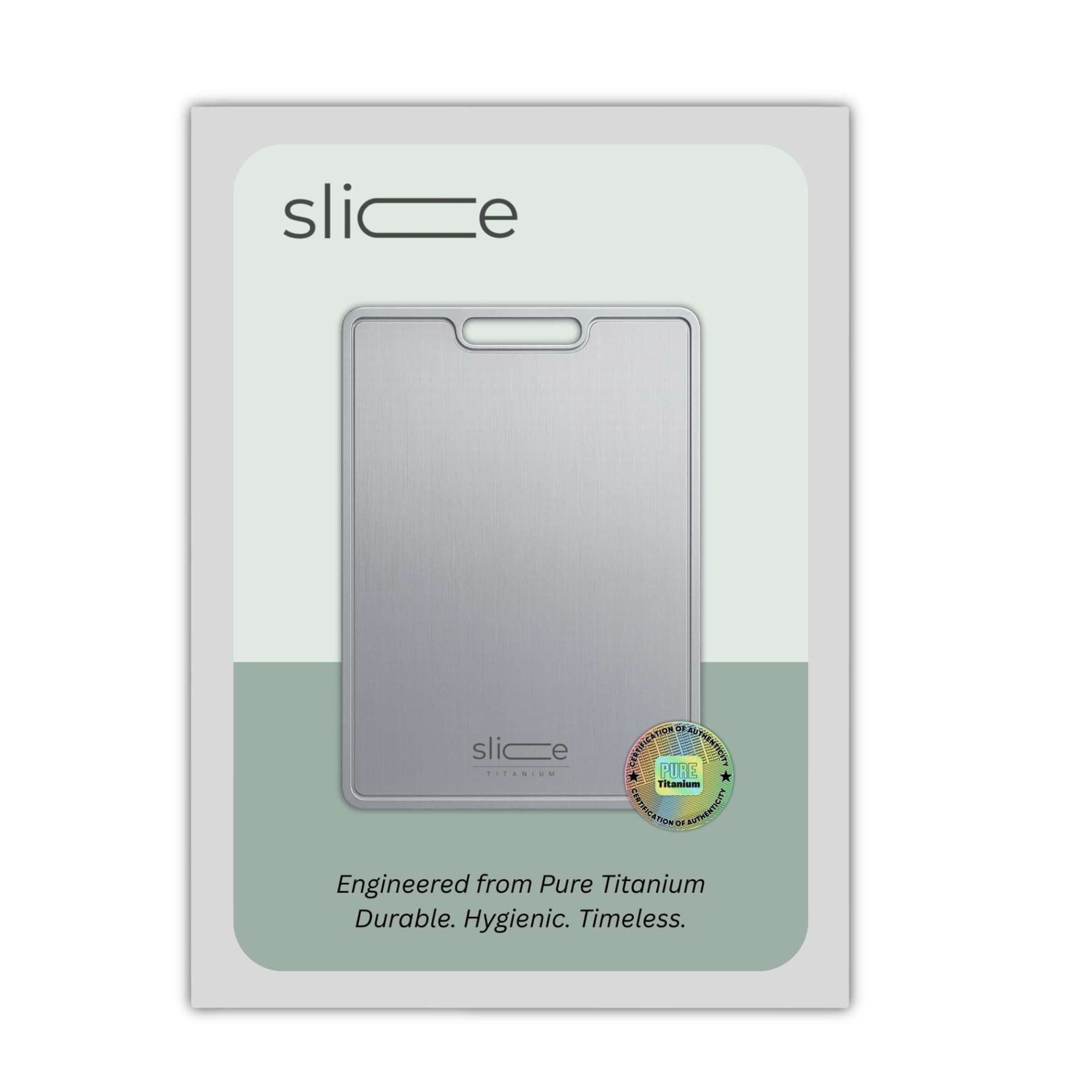 Slice Kitchenware amplia área de trabajo 15x11 para comidas grandes.